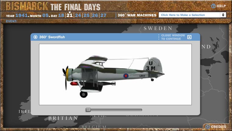Bismarck: The Final Days – Interactive for the Discovery Channel