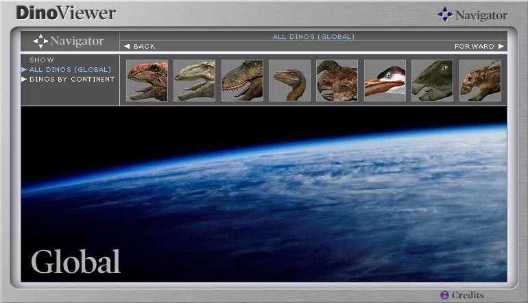 Interactive Dino Viewer – Discovery Channel