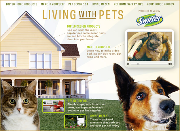 Living With Pets, homepage – Animal Planet