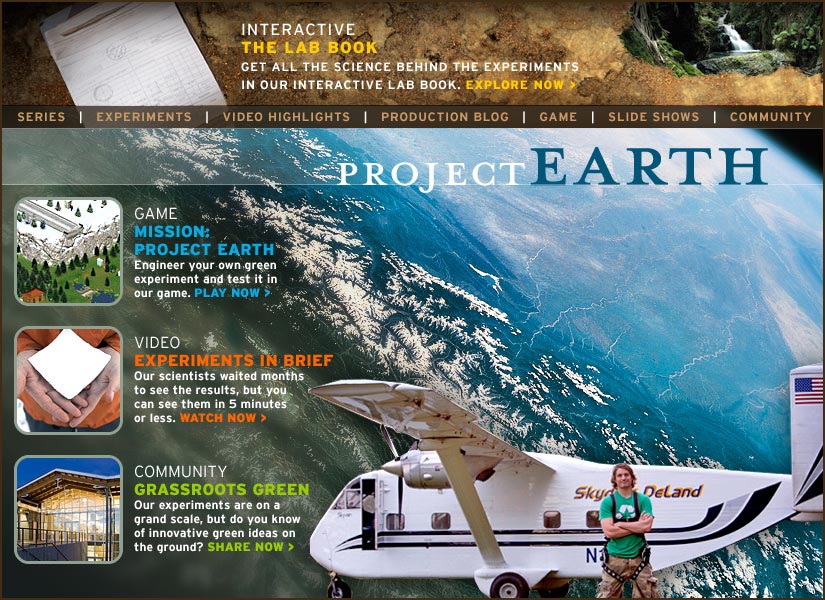 Project Earth - Discovery Channel show concept